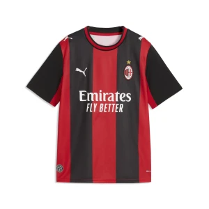 PUMA Młodzieżowa domowa koszulka AC Milan 26/27, Akcesoria, Czarny,