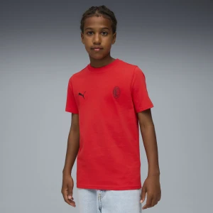 PUMA Młodzieżowa koszulka AC Milan FtblEssentials, Odzież, Czerwony,