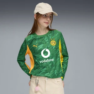 PUMA Młodzieżowa koszulka bramkarska z długim rękawem Borussia Dortmund 25/26, Odzież, Zielony,
