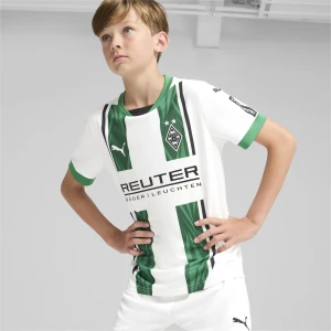 PUMA Młodzieżowa koszulka domowa Borussia Mönchengladbach 24/25, Odzież, Biały,
