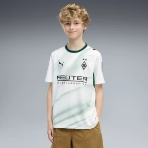 PUMA Młodzieżowa koszulka domowa Borussia Mönchengladbach 26/27, Odzież, Biały,
