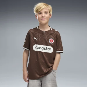 PUMA Młodzieżowa koszulka domowa FC St. Pauli 26/27, Akcesoria, Brązowy,