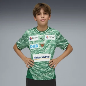 PUMA Młodzieżowa koszulka domowa Füchse Berlin 25/26, Odzież, Zielony,