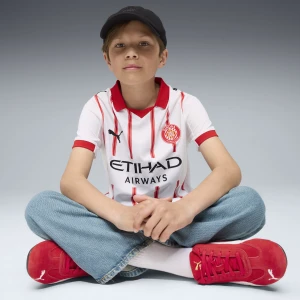 PUMA Młodzieżowa koszulka domowa Girona FC 25/26, Odzież, Biały,