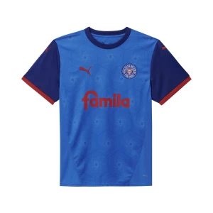 PUMA Młodzieżowa koszulka domowa Holstein Kiel 24/25, Odzież, Niebieski,