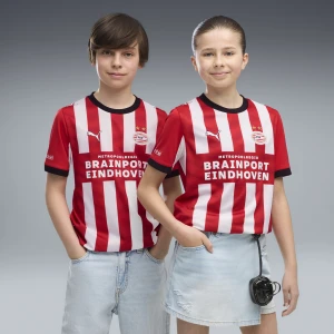 PUMA Młodzieżowa koszulka domowa PSV Eindhoven 26 / 27, Odzież, Czerwony