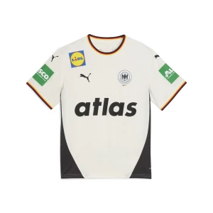 PUMA Młodzieżowa koszulka domowa reprezentacji Niemiec w piłce ręcznej, Akcesoria, Biały,