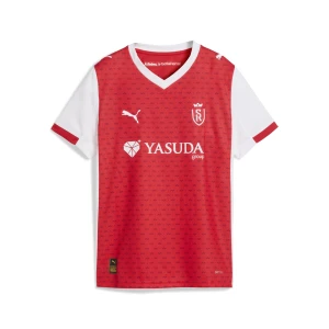 PUMA Młodzieżowa koszulka domowa Stade de Reims 25/26, Odzież, Czerwony,