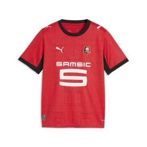 PUMA Młodzieżowa koszulka domowa Stade Rennais 26/27, Odzież, Czerwony,