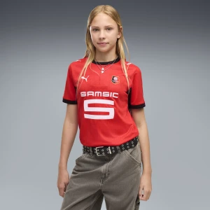 PUMA Młodzieżowa koszulka domowa Stade Rennais 26/27, Odzież, Czerwony,