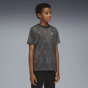 PUMA Młodzieżowa koszulka Essentials TRAIN ALL DAY z mieszanki poliestru, Odzież, Czarny,