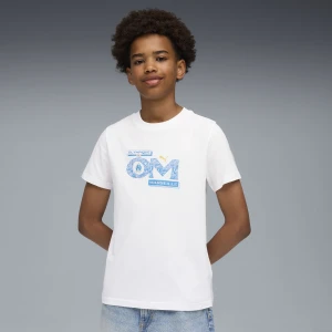 PUMA Młodzieżowa koszulka FtblCulture Olympique Marsylia, Odzież, Biały,