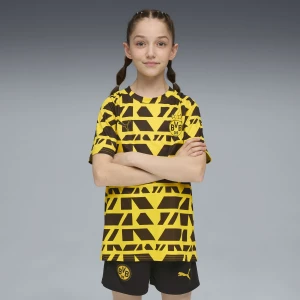 PUMA Młodzieżowa koszulka przedmeczowa Borussia Dortmund, Odzież, Żółty,