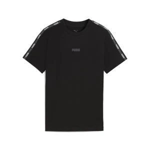 PUMA Młodzieżowa koszulka Tape, Akcesoria, Czarny,