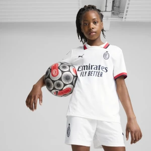 PUMA Młodzieżowa koszulka wyjazdowa AC Milan 24/25, Odzież, Biały,