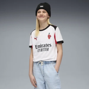 PUMA Młodzieżowa koszulka wyjazdowa AC Milan 25/26, Odzież, Biały,