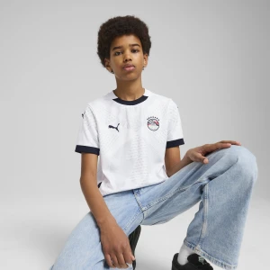 PUMA Młodzieżowa koszulka wyjazdowa Egipt 2025, Odzież, Biały,