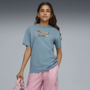 Zdjęcie produktu PUMA Młodzieżowa koszulka z grafiką lamparta, Odzież, Niebieski