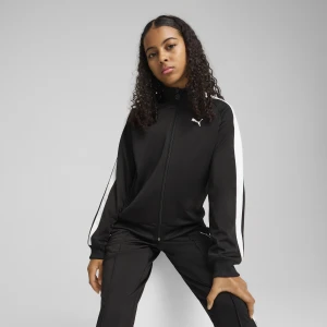 PUMA Młodzieżowa kurtka dresowa T7 ALWAYS ON, Odzież, Czarny,