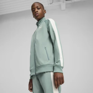 PUMA Młodzieżowa kurtka dresowa T7 ALWAYS ON, Odzież, Zielony,