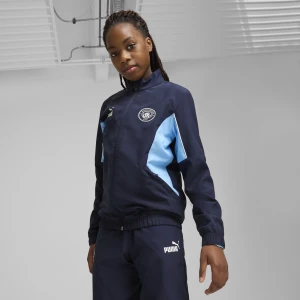 PUMA Młodzieżowa kurtka Manchester City ftblARCHIVE, Odzież, Niebieski,