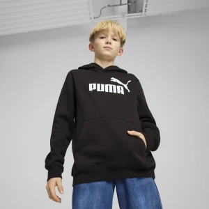 Zdjęcie produktu PUMA Młodzieżowa polarowa bluza z kapturem ESS z logo No. 1, Odzież, Czarny