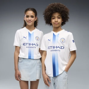 PUMA Młodzieżowa trzecia koszulka Manchester City 26 / 27, Odzież, Biały