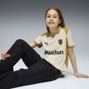 PUMA Młodzieżowa trzecia koszulka RC Lens 25/26, Odzież, Biały,
