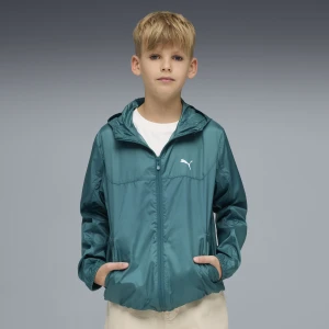 Zdjęcie produktu PUMA Młodzieżowa wiatrówka Essentials o standardowym kroju, Odzież, Zielony