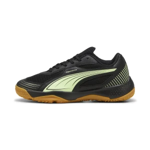 PUMA Młodzieżowe buty do sportów halowych Solarflash III, Buty, Czarny,