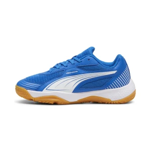 PUMA Młodzieżowe buty do sportów halowych Solarflash III, Buty, Niebieski,