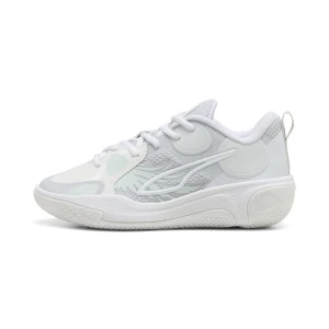 PUMA Młodzieżowe buty koszykarskie MB World.01, Buty, Biały,