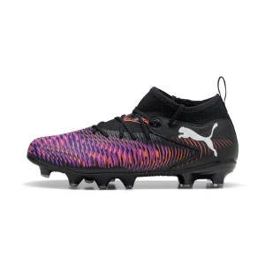 PUMA Młodzieżowe buty piłkarskie FUTURE 8 MATCH FG/AG, Buty, Czarny,