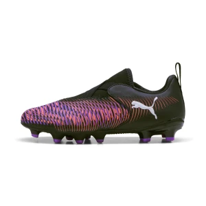 PUMA Młodzieżowe buty piłkarskie FUTURE 8 MATCH LL FG/AG, Buty, Czarny,
