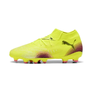 PUMA Młodzieżowe buty piłkarskie FUTURE 8 PRO FG/AG, Buty, Żółty,