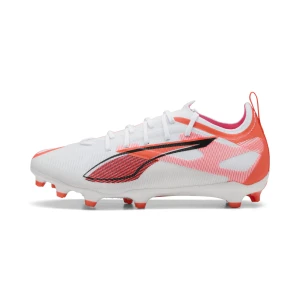 PUMA Młodzieżowe buty piłkarskie ULTRA 5 PRO FG/AG, Buty, Biały,