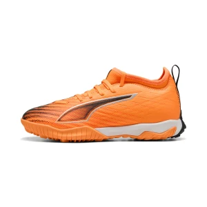 PUMA Młodzieżowe buty piłkarskie ULTRA 6 MATCH TT Mid, Buty, Pomarańczowy,