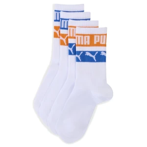 PUMA Młodzieżowe długie skarpety (2 pary), Odzież, Niebieski,