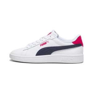 PUMA Młodzieżowe skórzane sneakersy Smash 3.0, Buty, Biały,