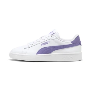 PUMA Młodzieżowe skórzane sneakersy Smash 3.0, Buty, Biały,