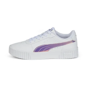 PUMA Młodzieżowe sneakersy Carina 2.0 Holo, Buty, Biały,