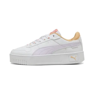 PUMA Młodzieżowe sneakersy Carina Street Lacey, Buty, Biały,