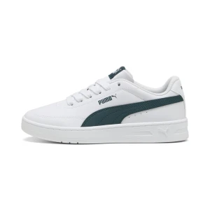 PUMA Młodzieżowe sneakersy Court Classic Clean, Buty, Biały,