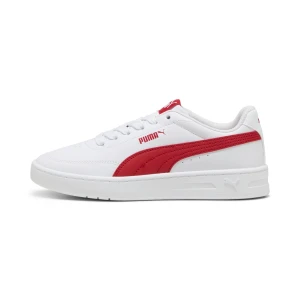 PUMA Młodzieżowe sneakersy Court Classic Clean, Buty, Biały,
