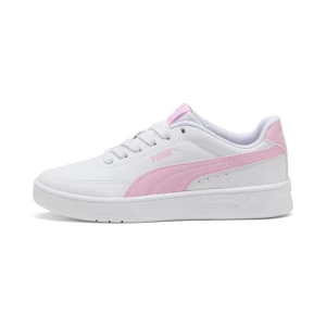 PUMA Młodzieżowe sneakersy Court Classic Clean, Buty, Biały,