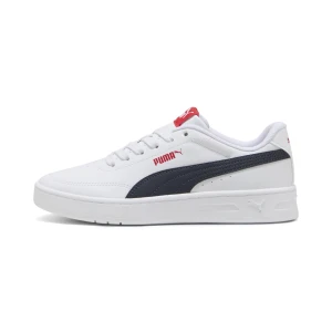 PUMA Młodzieżowe sneakersy Court Classic Clean, Buty, Biały,