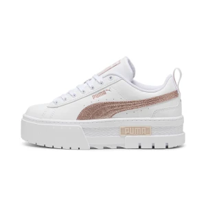 PUMA Młodzieżowe sneakersy Mayze Glitter, Buty, Biały,