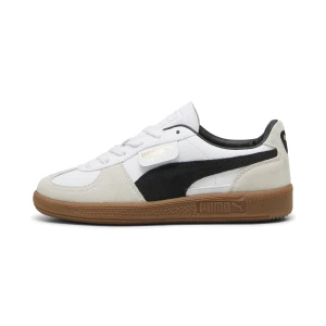 PUMA Młodzieżowe sneakersy Palermo ze skóry, Buty, Biały,