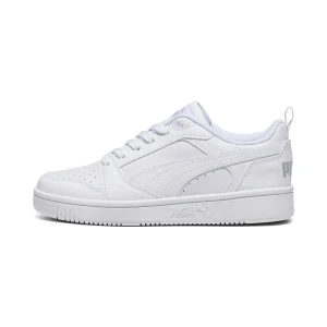 PUMA Młodzieżowe sneakersy Rebound V6 Lo, Buty, Biały,