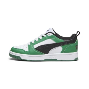 PUMA Młodzieżowe sneakersy Rebound V6 Lo, Buty, Biały,